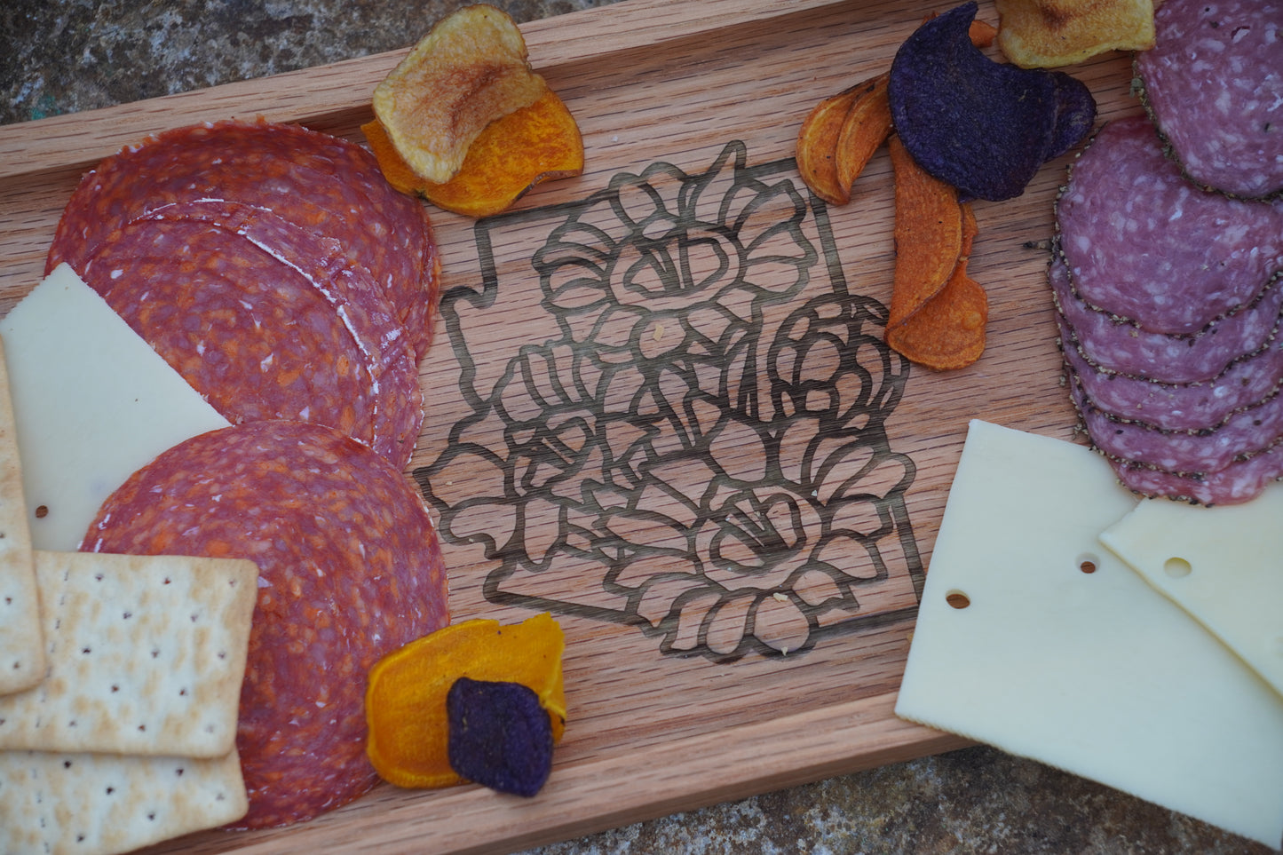 Charcuterie Board Made From American White Oak